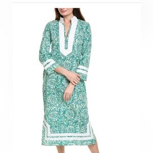 NWT Mint Floral Tunic Midi Dress